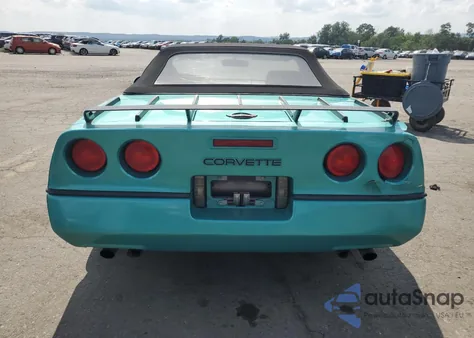 1990 Chevrolet Corvette из США, поврежденный, VIN 1G1YY3389L5118238